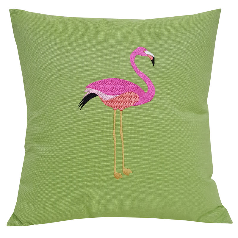 Bayou Breeze Lomba Flamingo Facing Right Sunbrella Indoor / Outdoor